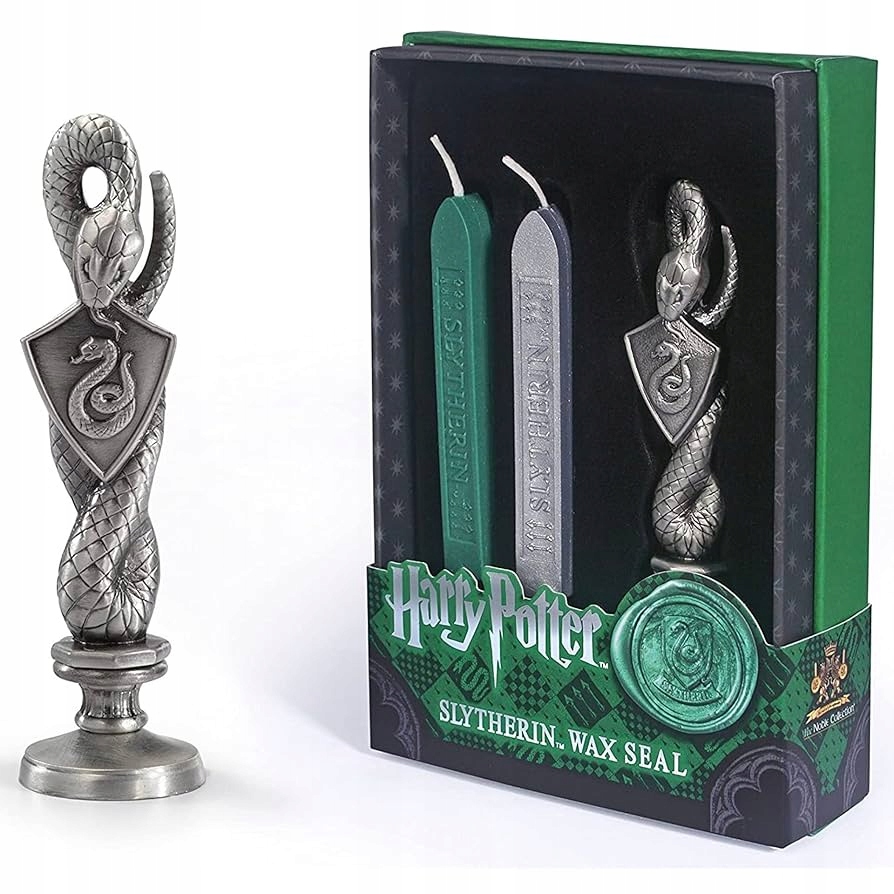 Vosková pečeť Slytherinu na dopisy Harry Potter