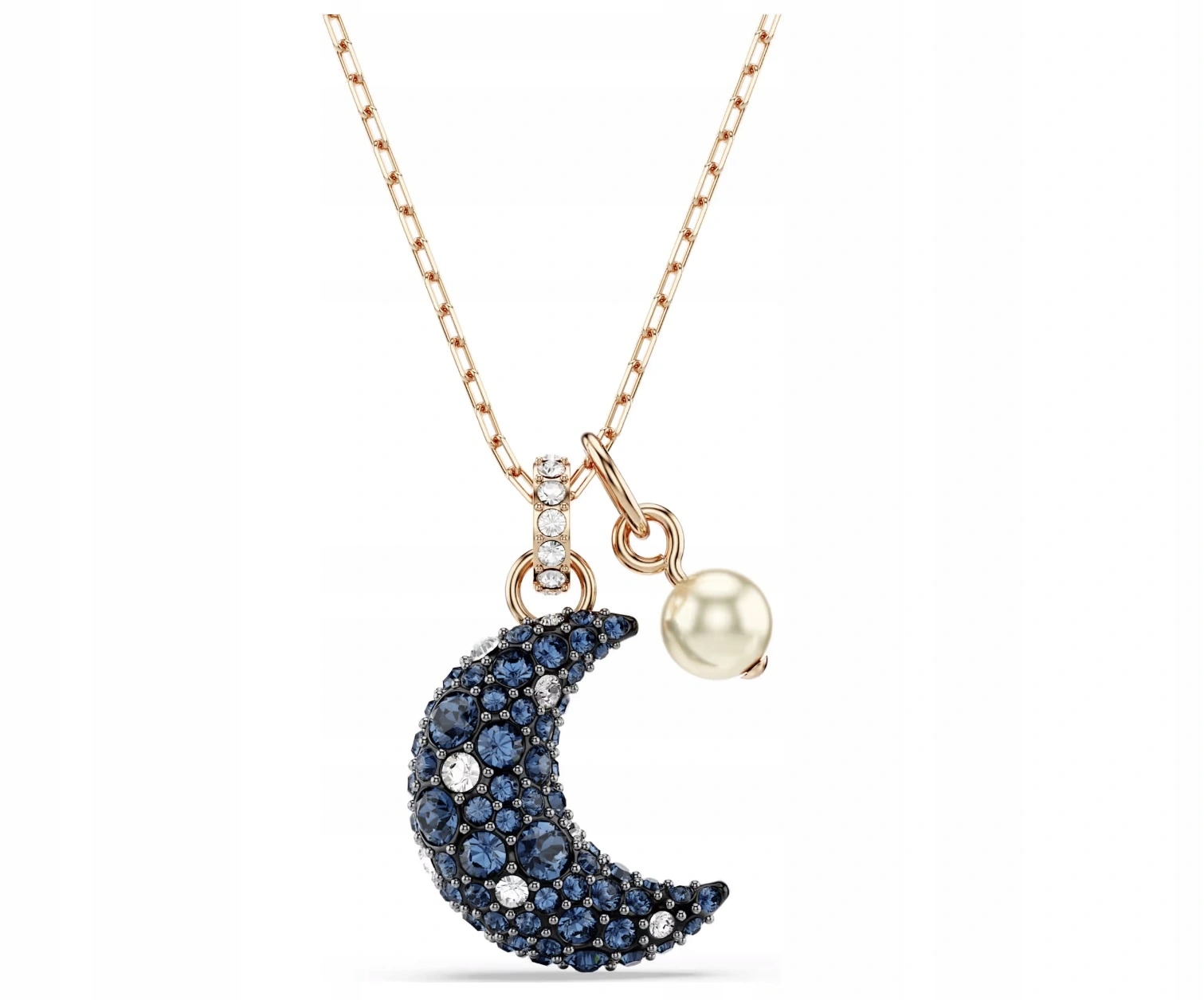 Dámský Náhrdelník Swarovski 5671585 Luna S Krystálky Měsíce