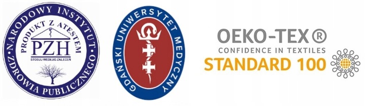 Materac DUBAI 200x90 KOKOS, KIESZENIOWY - MASUJĄCY Długość materaca 200 cm