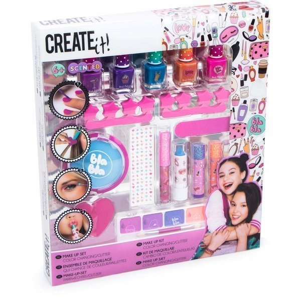 

Create It Make Up Mega Zestaw Do Makijażu Paznokci
