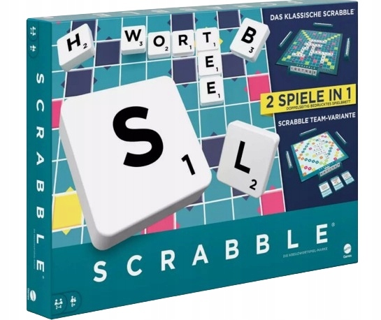 Gra Scrabble 2w1 wersja węgierska