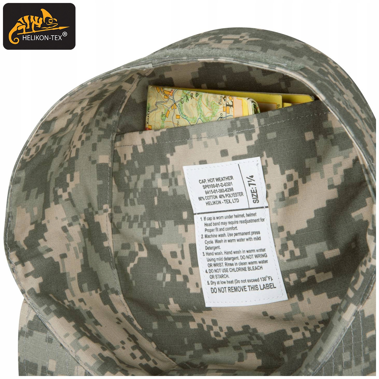 HELIKON Czapka ACU PC RS UCP L Wzór dominujący moro