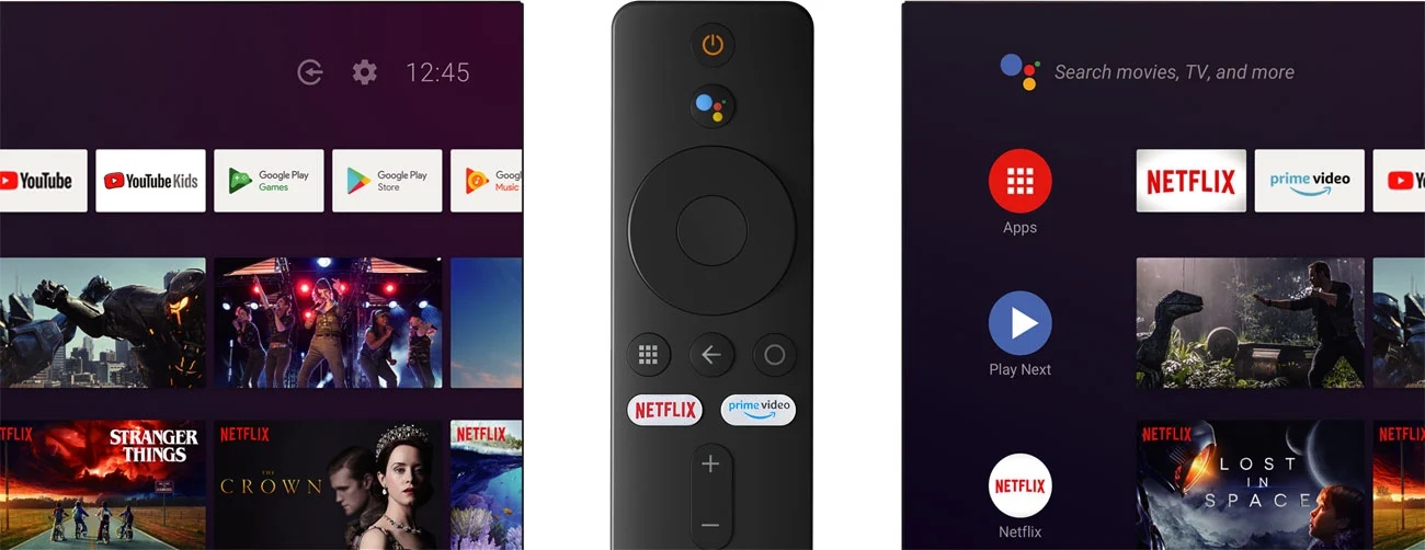 Przystawka TV Xiaomi Mi Stick HDMI Android TV Google Netflix Disney+ Formaty obrazu DivX DVD-Video SVCD VCD