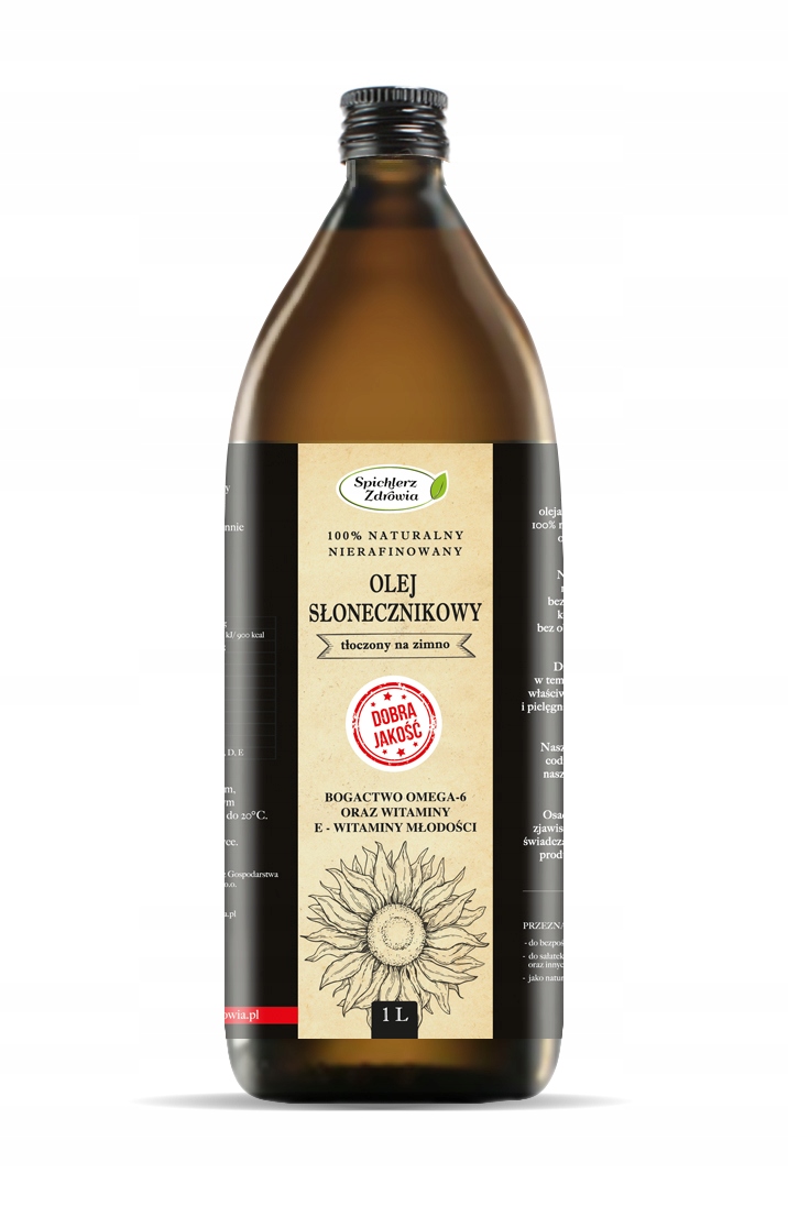 

Olej Słonecznikowy 1000ml Świeżotłoczony Producent
