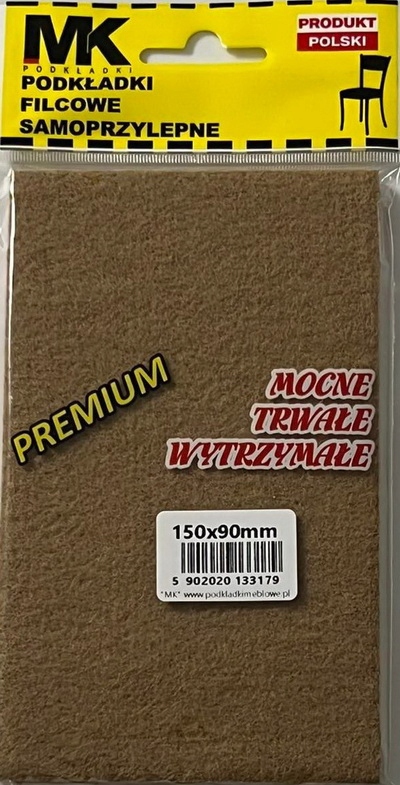 

Podkładki Filcowe Premium 150X90 Brąz