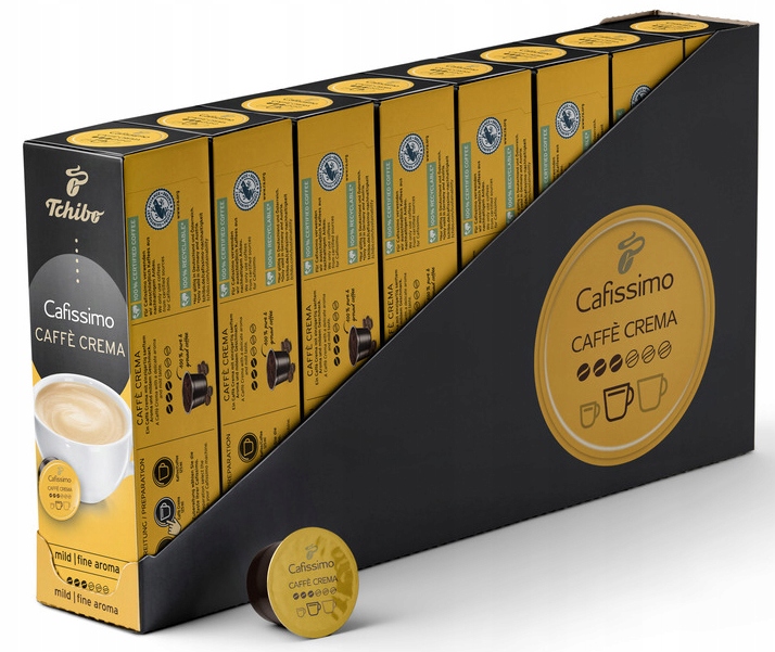 80 kapslí Tchibo Cafissimo Caffe Crema Fine Aroma