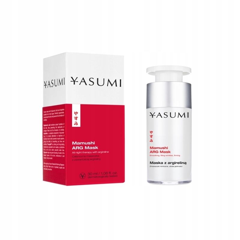 Yasumi Maska z efektem jadu żmii na noc – Mamushi Arg Mask 30 ml