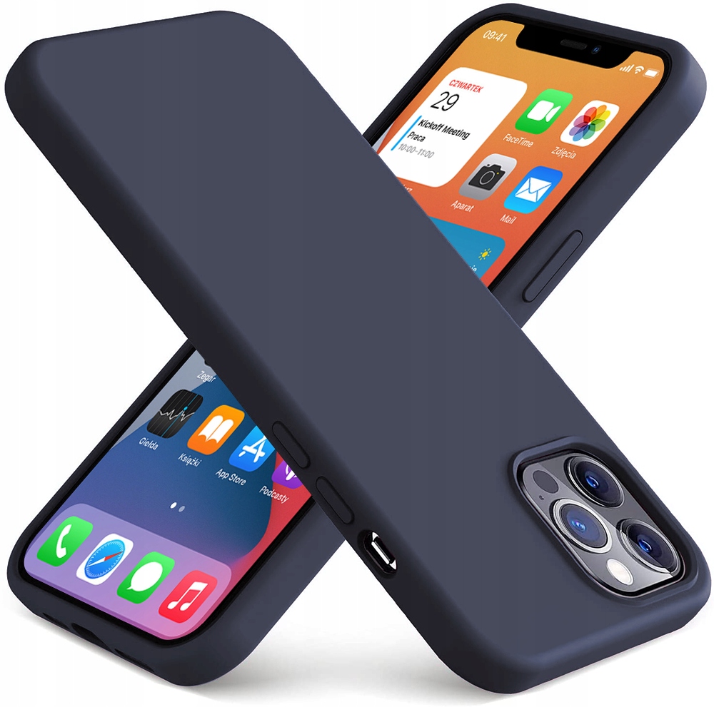 

Etui Case Silicone Szkło 9H do iPhone 13 Pro