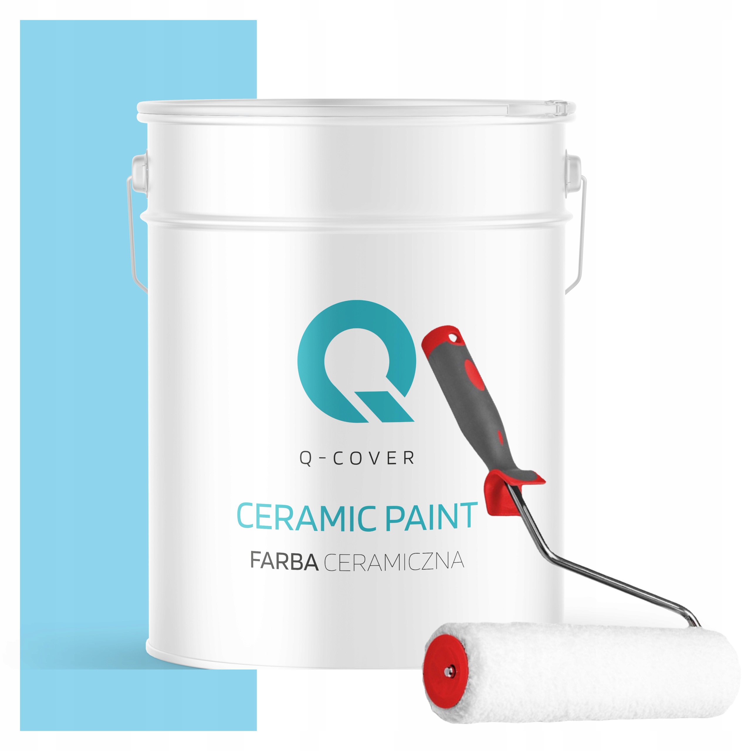 Keramická Farba Na Stenu Svetlo Modrá H0361 10L Matná Výrobca Valček