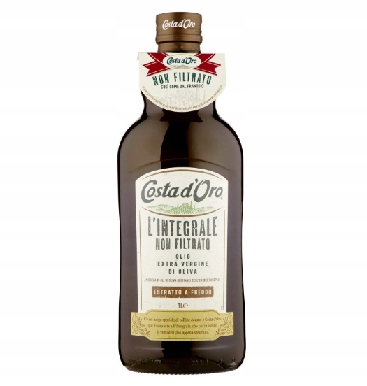 Levně Nefiltrovaný olivový olej Olio Extravergine di Oliva Integrale 1 l Costa