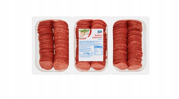 aro Salami feferonky plátky 1,5 kg