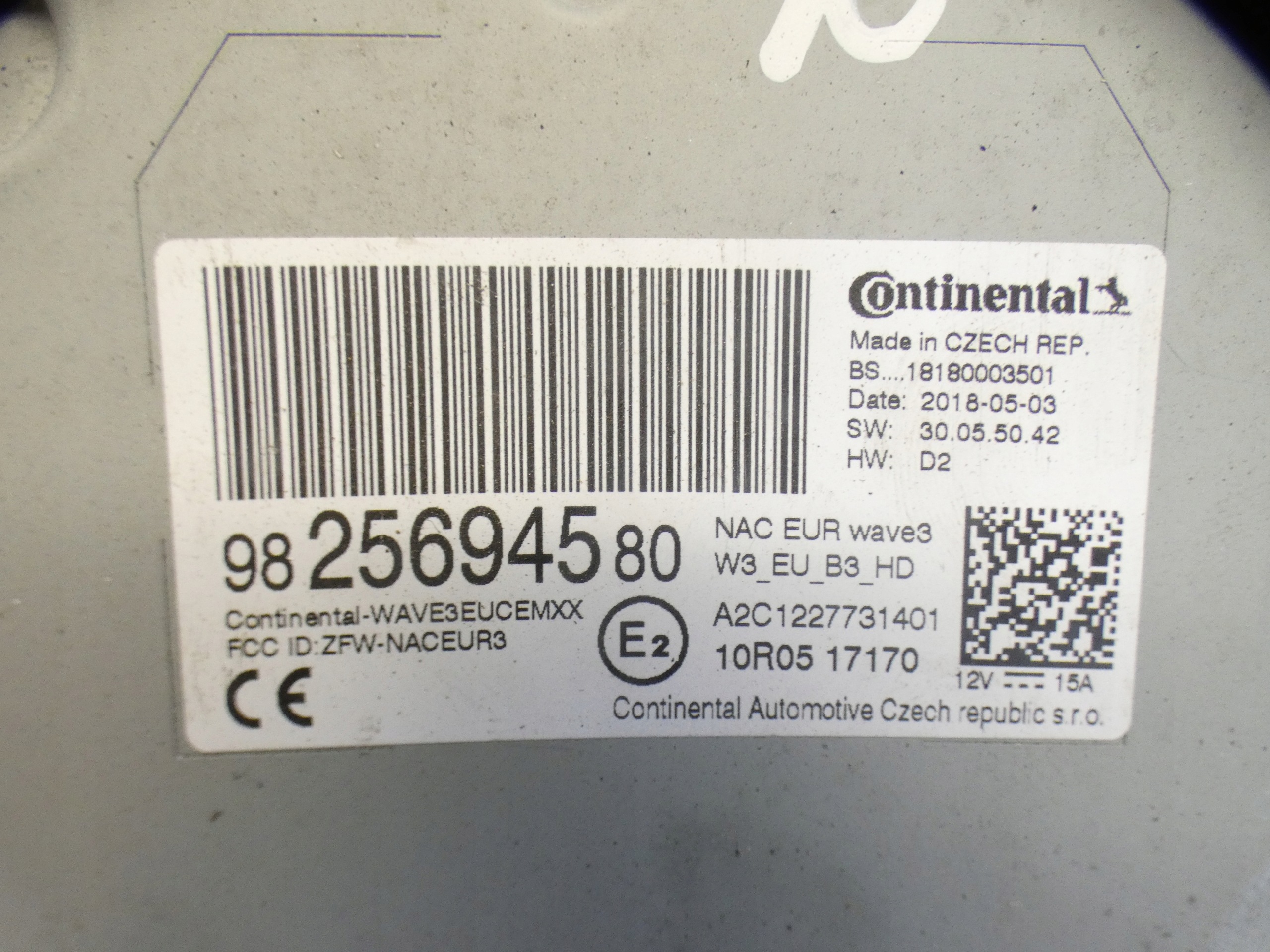CITROEN DS7 RADIO player navigation devices 9825694580