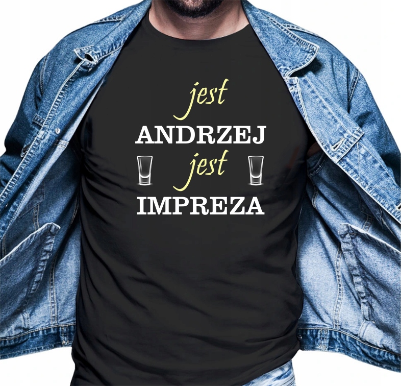 

Koszulka męska Dla Andrzeja Andrzejki Jest Impreza