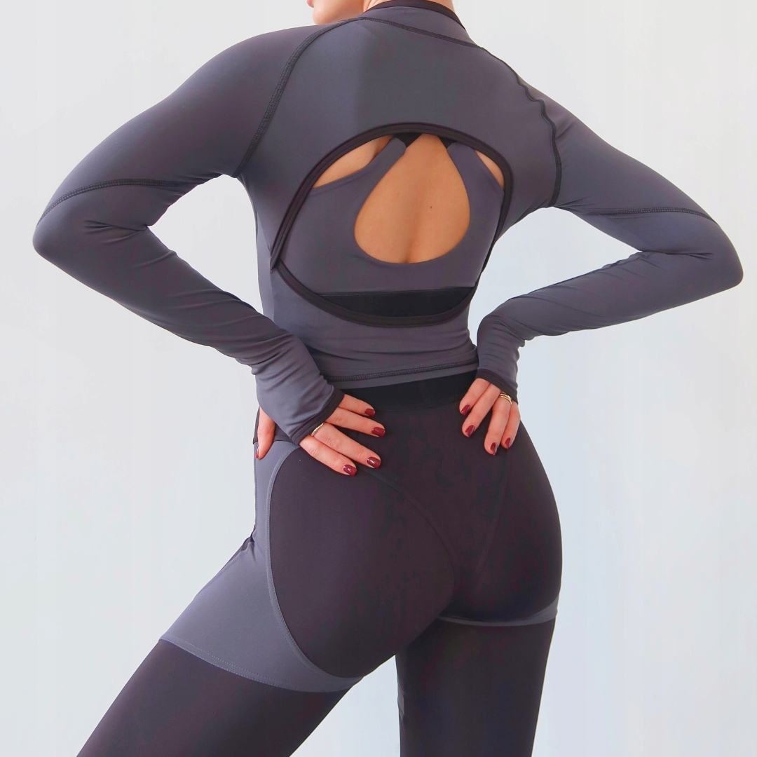 Legginsy sportowe z efektem push-up