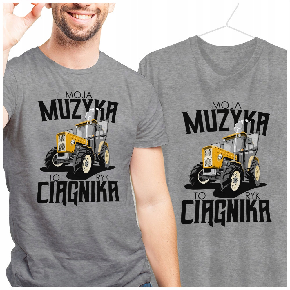 

Moja Muzyka Ciągnika Ursus Koszulka Prezent L