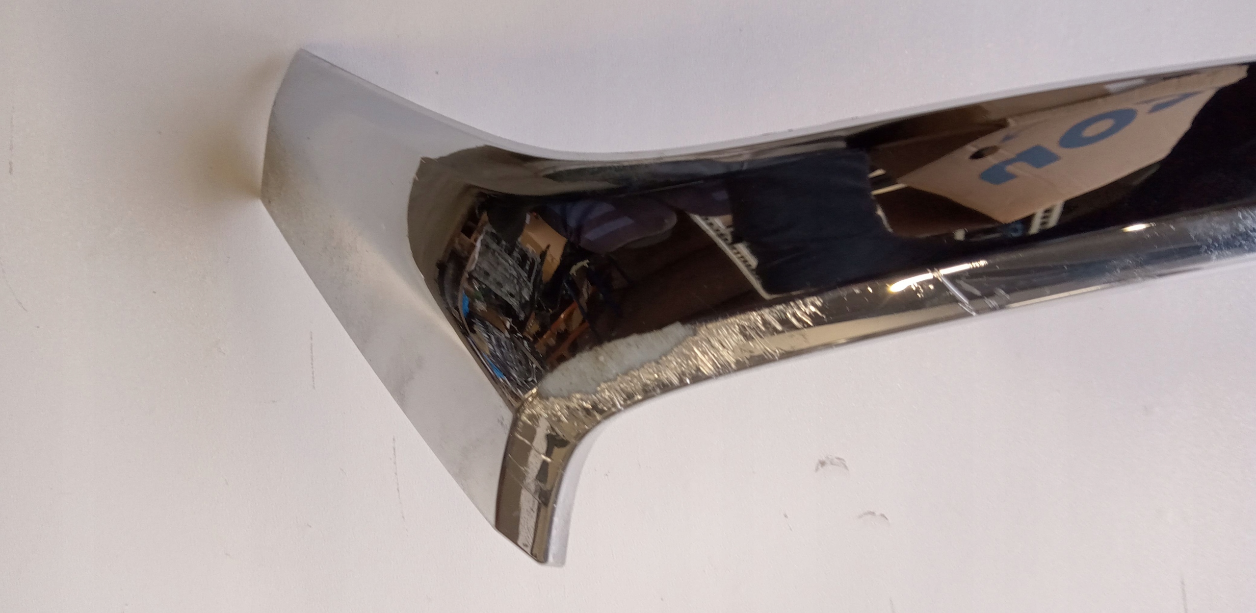хром решетки бампера левый DB5J-507K1 mazda 2 DJ 2014->