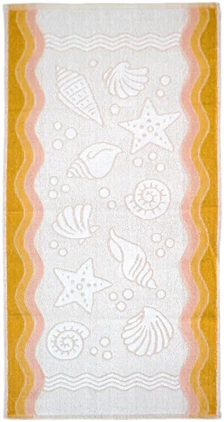 

Ręcznik Flora Ocean bawełna 70x140 żółty