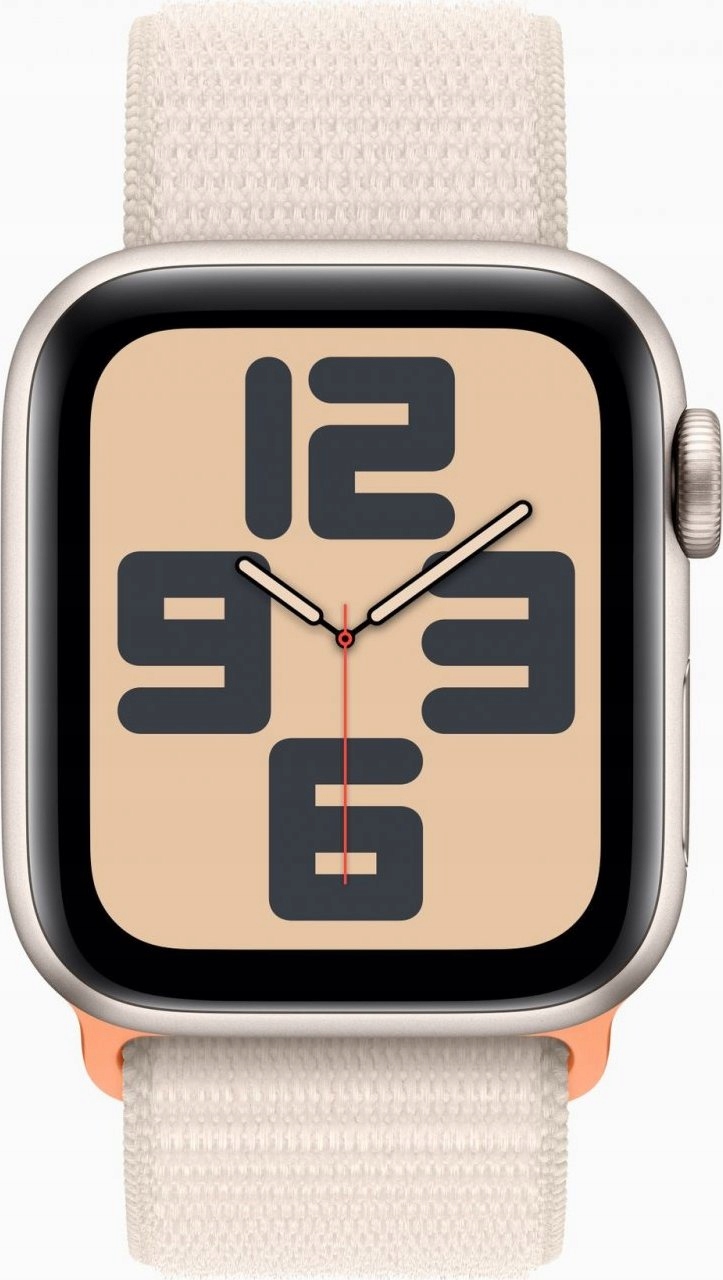 APPLE Watch SE GPS 40mm Starlight Aluminium Case with Starlight Sport Loop Marka Apple
