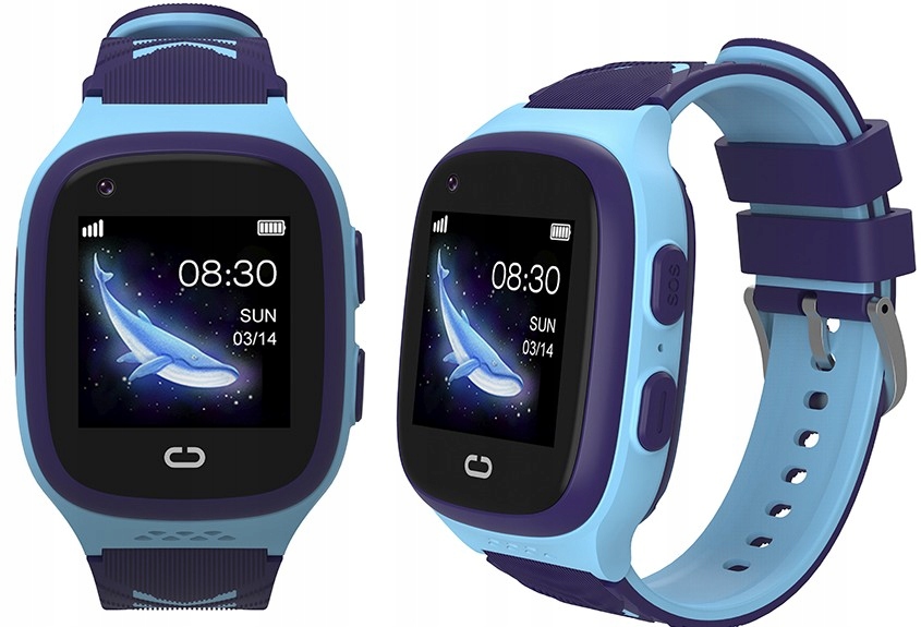 Chytré Hodinky pro děti s lokátorem, videohovory, bezpečné sféry