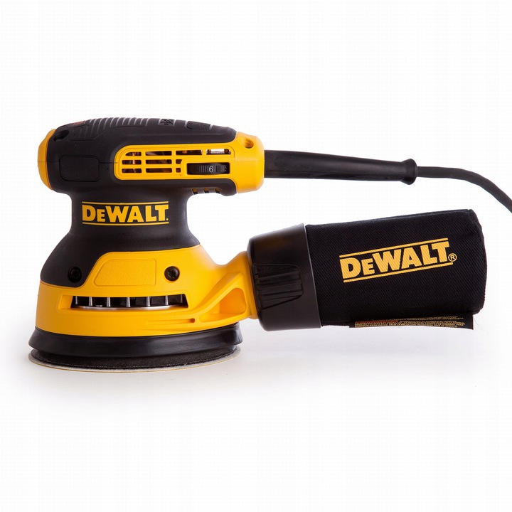 Sieťová Oscilačná Excentrická Brúska 125 MM 280 W Dewalt Originál