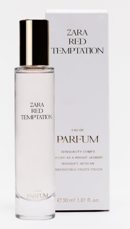 ZARA RED TEMPTATION 30 ML FOR HER PERFUMY DAMSKIE
