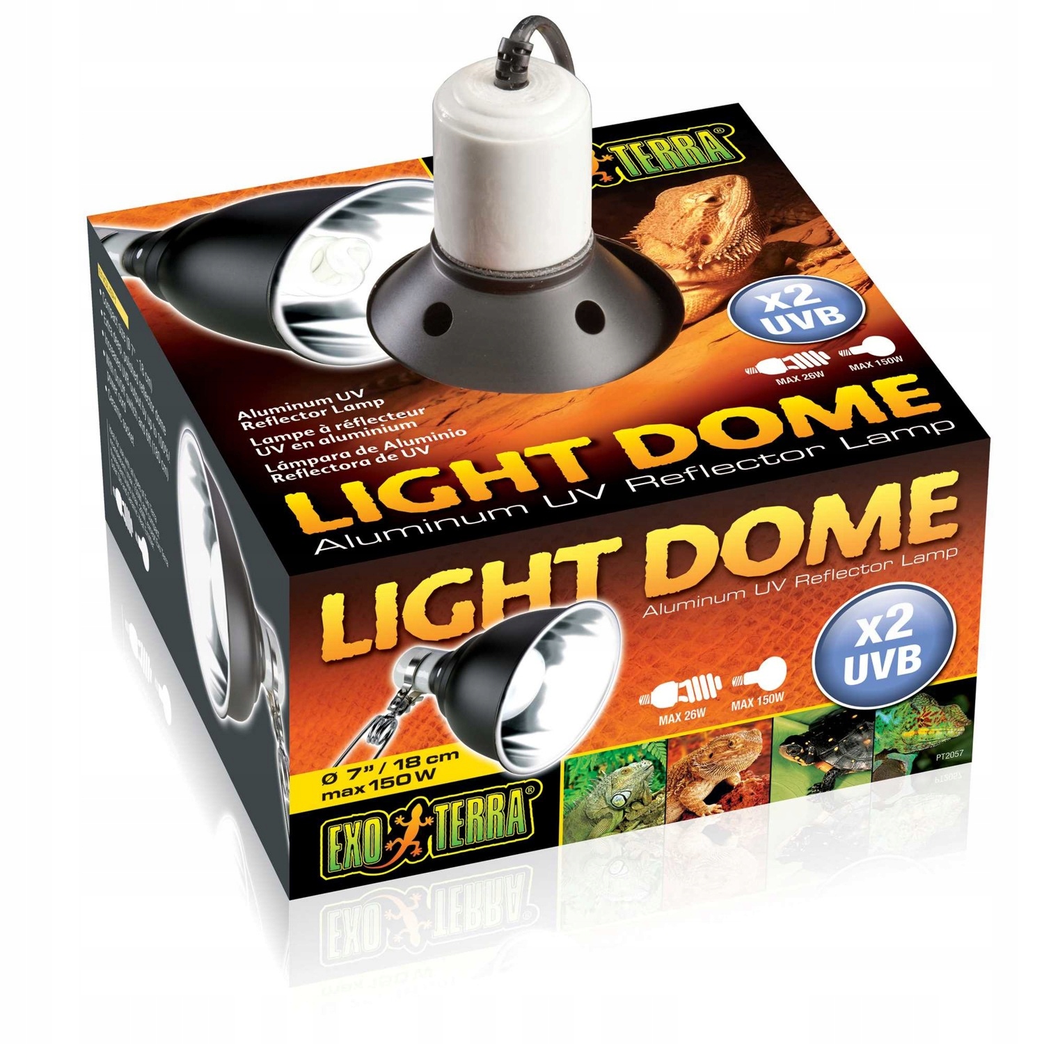 Levně Hliníkový Uv reflektor Light Dome, 18cm