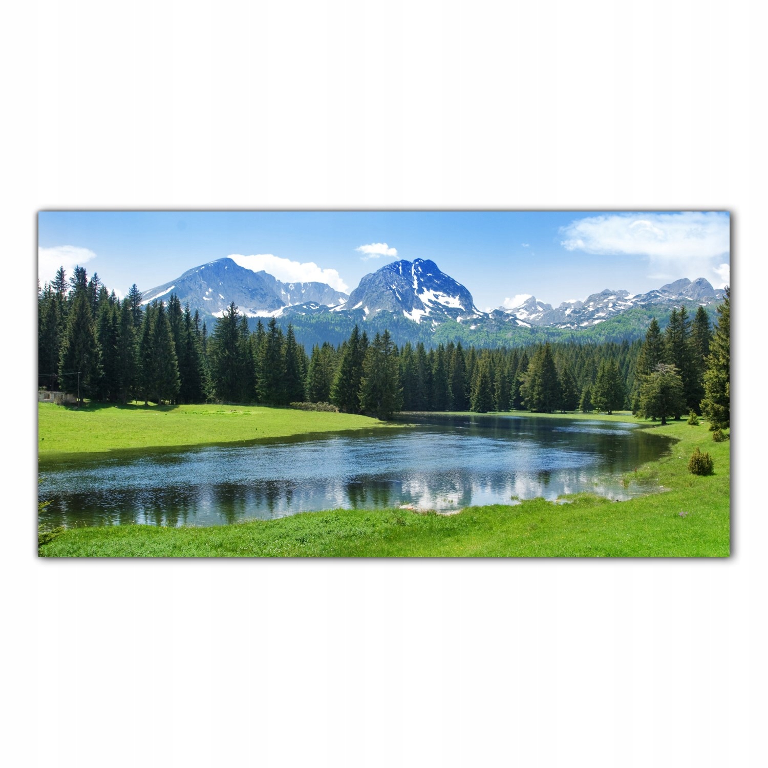 Hory Krajina Příroda 100x50 Tvrzené sklo panel