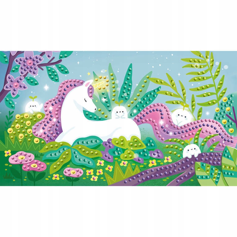 Zestaw kreatywny Diamenciki Magia - zabawka artystyczna, 7 lat+, Janod Marka Janod