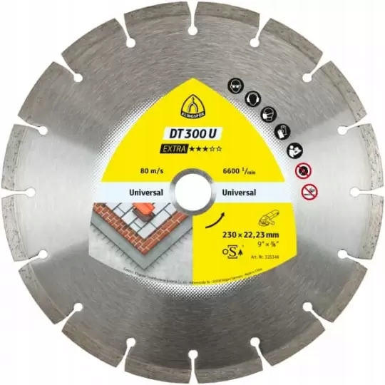 Diamantový kotouč 300x2,8x20 Dt 300 U Extra Klingspor