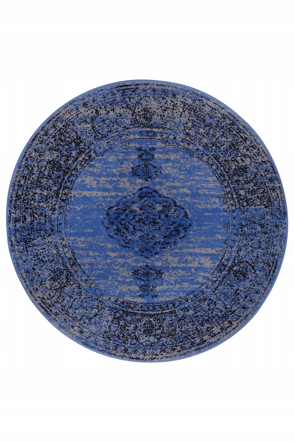 Koberec kulatý 160 cm, tradiční, klasický vzor do obývacího pokoje s měkkými štětinami