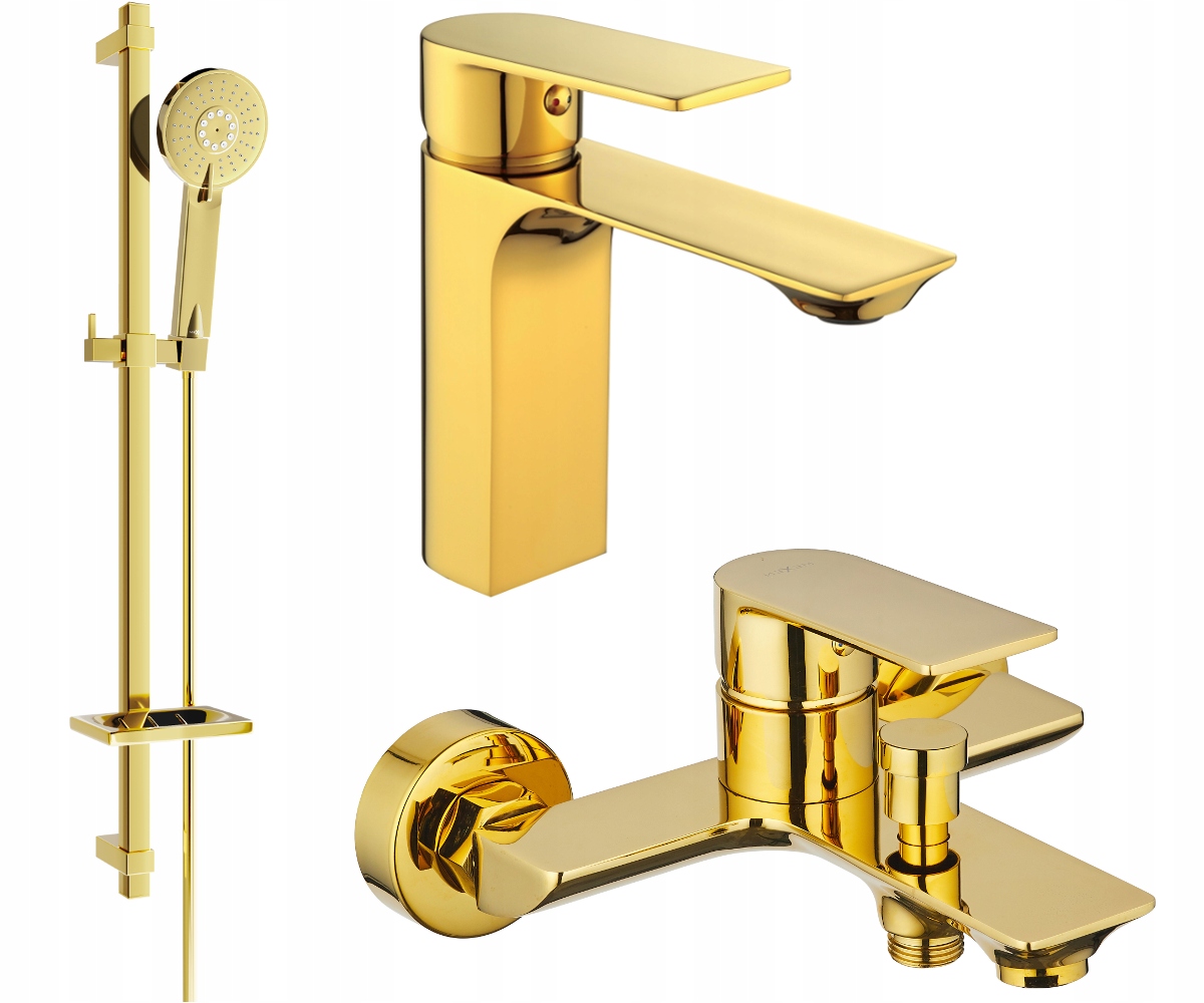 Mexen Alexa DQ40 Zlatá Vaňová Súprava Štýlový a Funkčný Design
