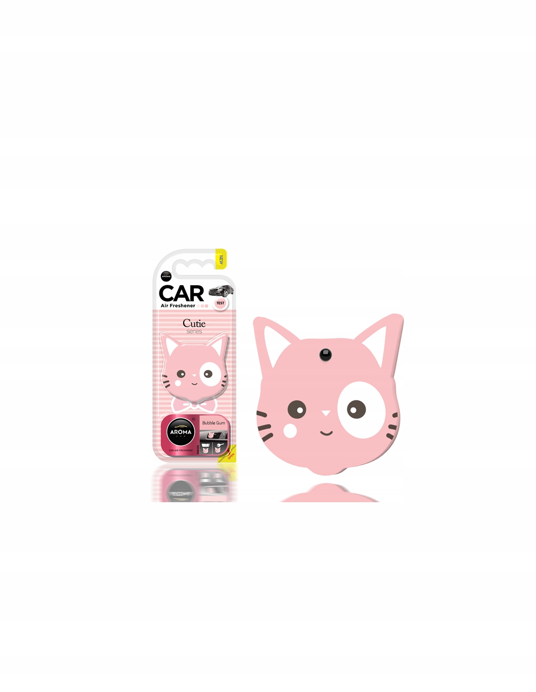 

Zapach Samochodowy Aroma Car Cutie Cats Bubble Gum