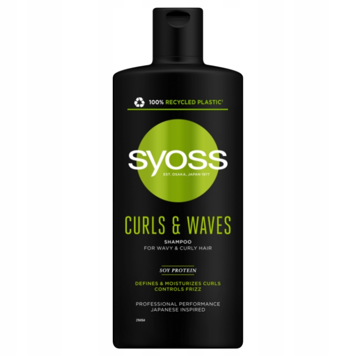 

Syoss Curls Waves Szampon do włosów Kręconych 440