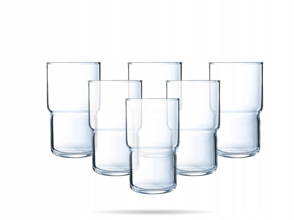 6 x wysoka szklanka 320 ml Log ARCOROC