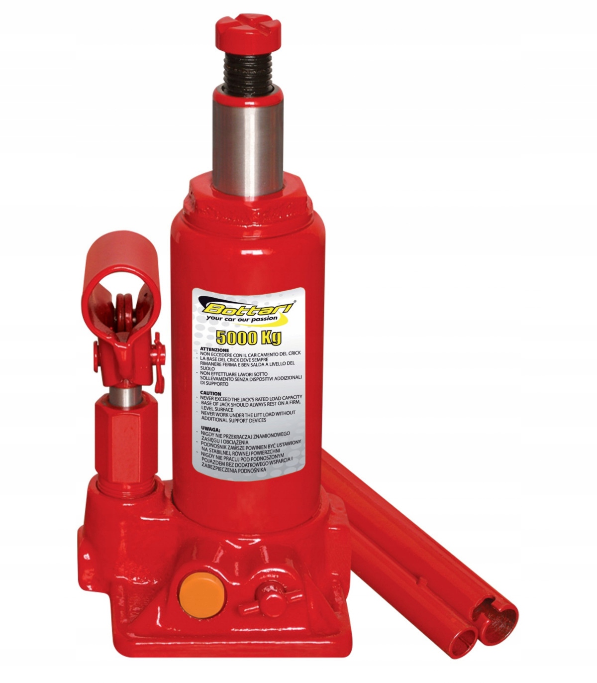 PODNOŚNIK BUTELKOWY HYDRAULICZNY 5T