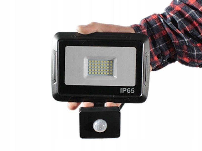 Led lampa voděodolná pro venkovní použití senzor pohybu