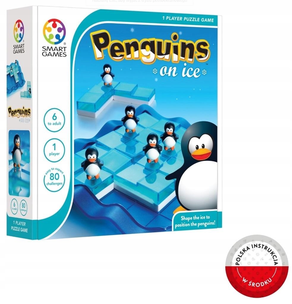 Smart Games Penguins On Ice (eng) Iuvi Games