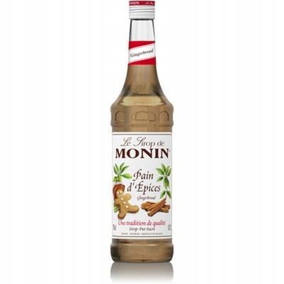 1x 0.7L Monin Gingerbread syrop piernikowy smakowy