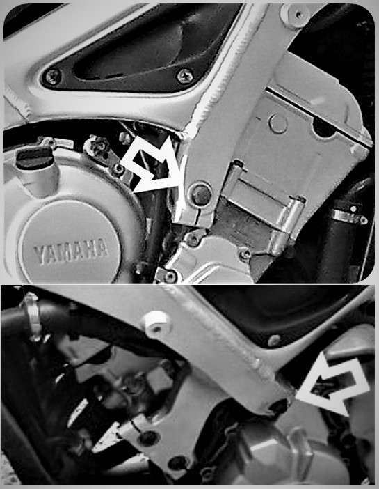 Crash pady dwuśrubowe Yamaha YZF R6 600 1999 2000 2001 2002 Azarel PRO Numer katalogowy producenta Crash pady YZF 600 R6