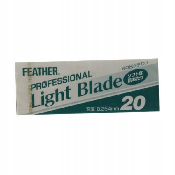 Feather Profesionální Light Blade Shavette ČEpele