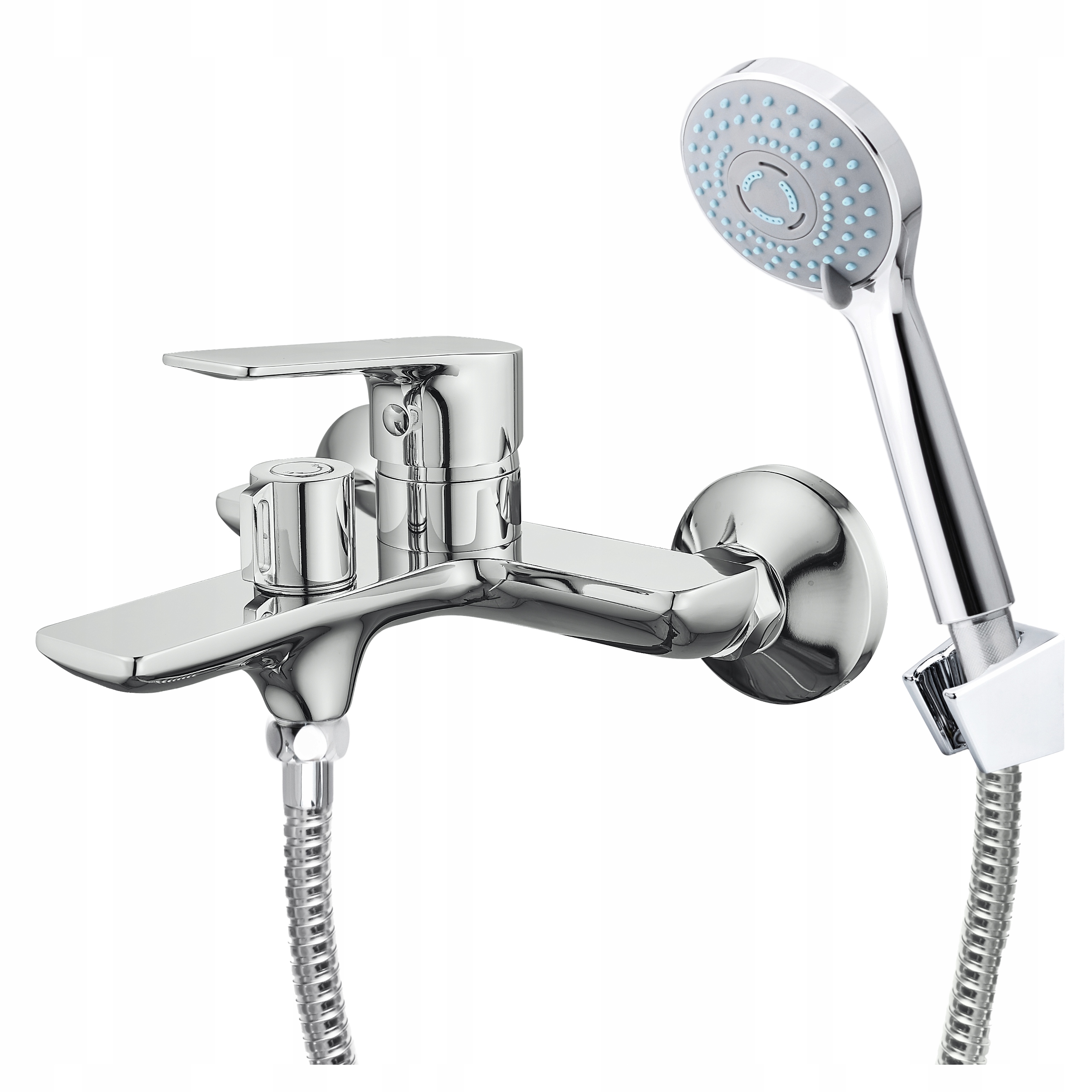 Vanová baterie s otočným přepínačem baterie do vany nástěnná Na Dárek