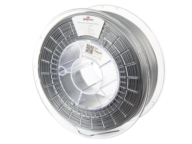 Filament PCTG Spectrum 1,75 mm 1000 g srebrny