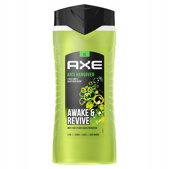 

Axe Anti Hangover Żel pod prysznic 400 ml