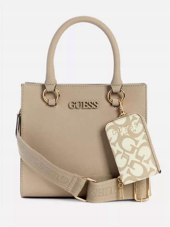 Guess dámská kabelka,crossbody Zinnia hnědá