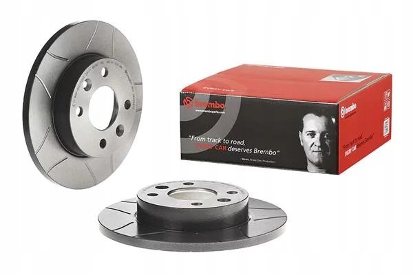 2× Brembo 08.2958.75 тормозной диск + тормозные колодки перед P 68 008 Alpine