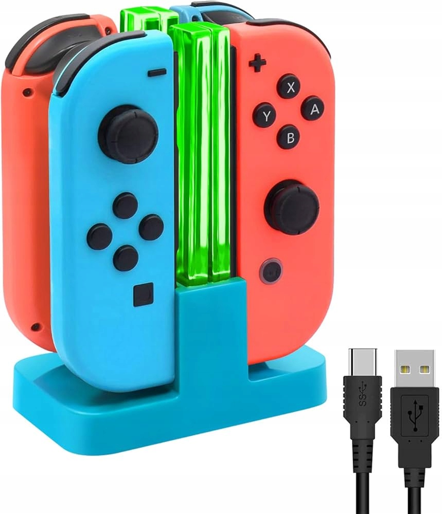 Stacja ładująca do Joy-Con – Nintendo Switch – 4 porty
