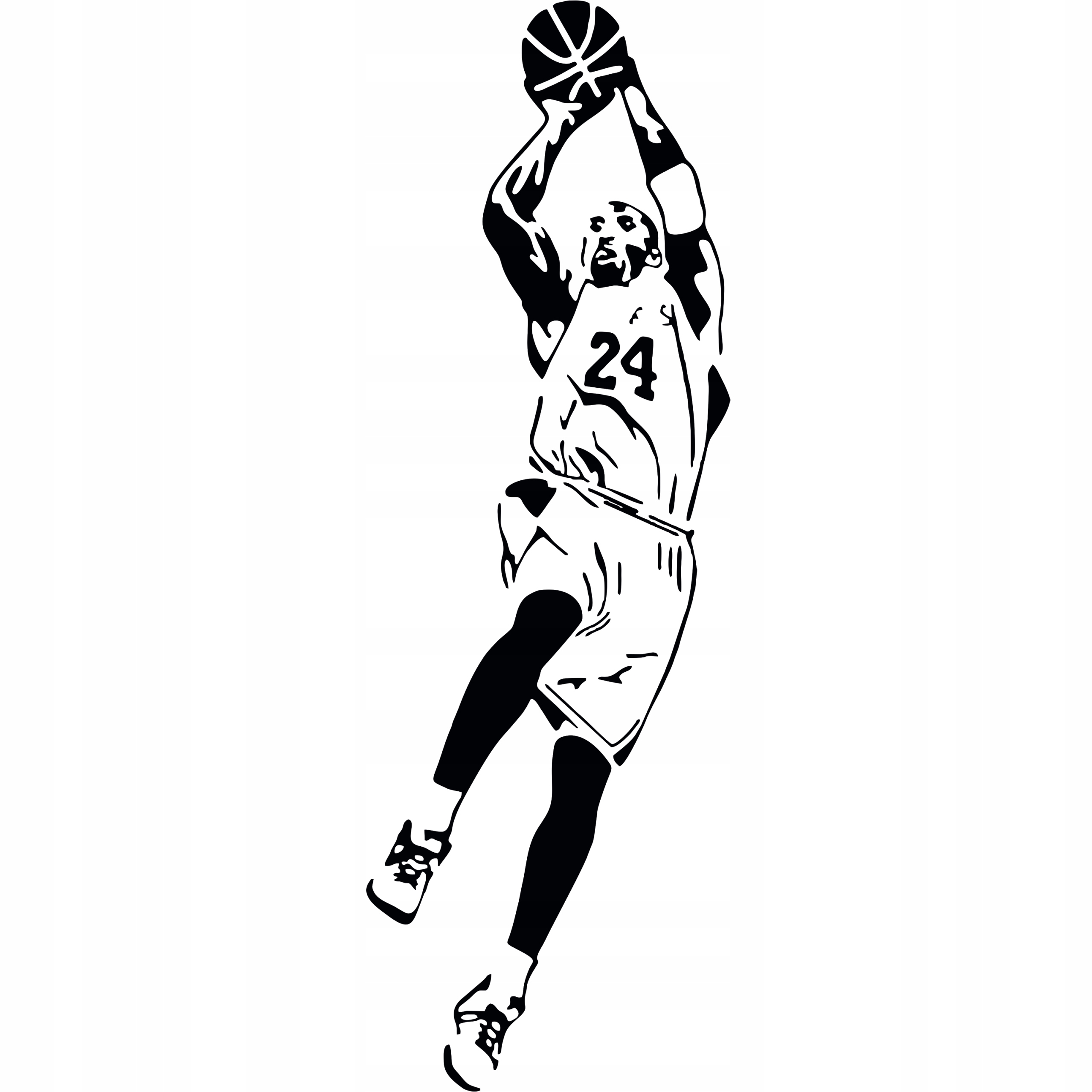 

Naklejka na ścianę Koszykarz Sport Piłka 45x135