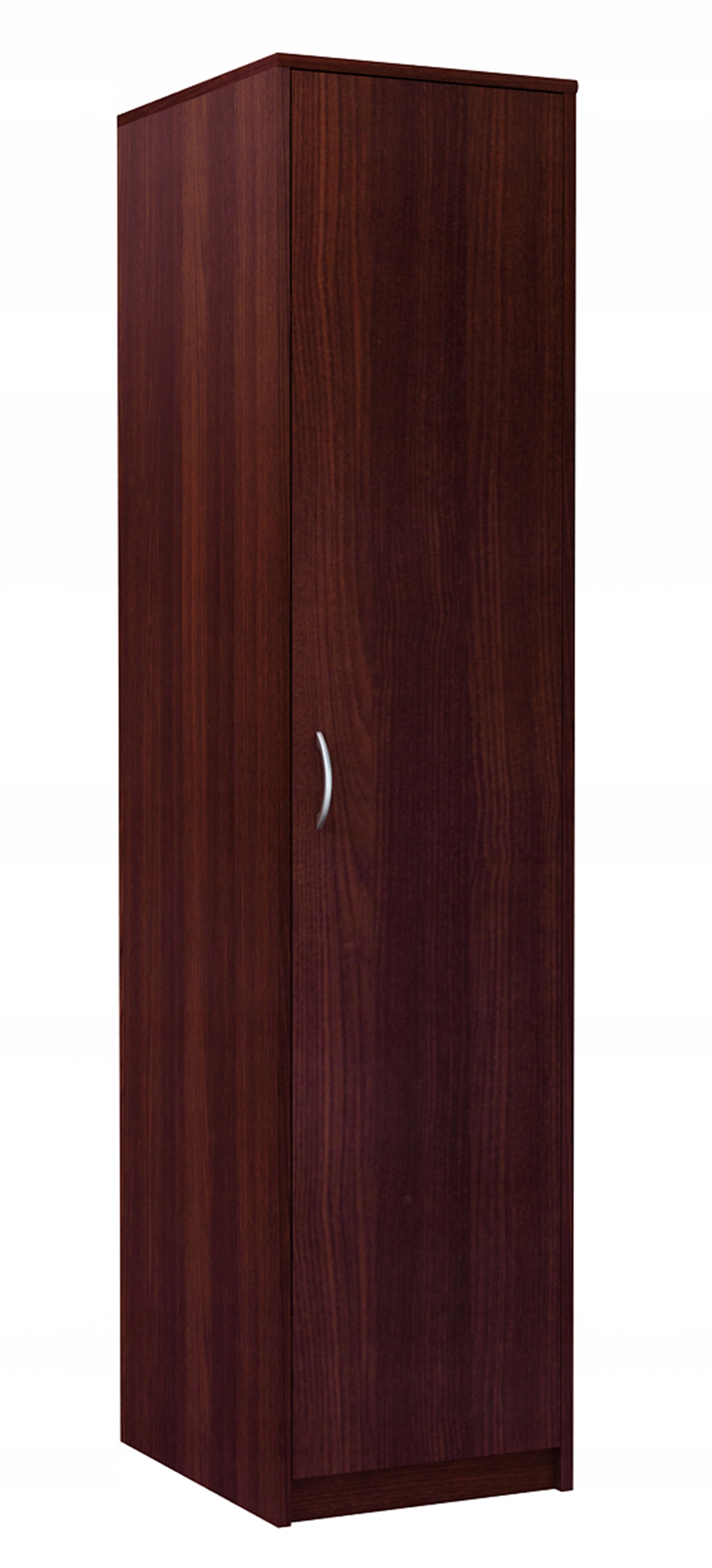 

Szafa jednodrzwiowa szafka słupek regał 1D2P Wenge