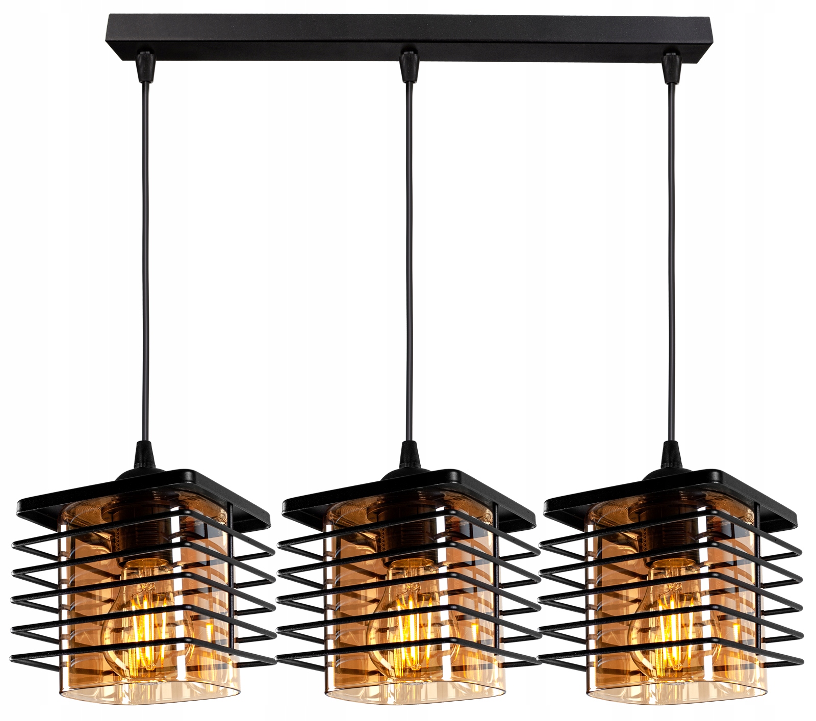 

Nowoczesna Szklana Lampa Wisząca Sufitowa Loft Led
