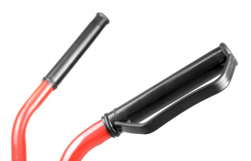 Wózek transportowy magazynowy młynarka 250kg czerwony na dwóch kółkach Szerokość produktu 54 cm